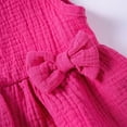 thumbnail image 5 of CAUYDY Baby Girls Toddler Summer Outfit Short Sleeve T-shirt Elastic Waist Shorts 2 Piece Short Set Summer Pjs For 18-24 Months 2t 3t 4t 5t Summer Pjs Kids (Sizes 9-12 Months,F02-Hot Pink), 5 of 9