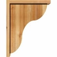 thumbnail image 3 of 6"W x 14"D x 18"H Carmel Rough Sawn Corbel w/Backplate, Western Red Cedar, 3 of 9