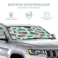 thumbnail image 2 of Bingfone Usa Flag Car Windshield Sunshade,Sun Foldable Sun Shield Sun Visor for Car - Medium, 2 of 8