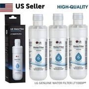 3Pack LT1000P Replacement Refrigerator Water Filter,Fit for LT1000P 469980 46-9980 ADQ747935 GF-D706BSL Fresh Water Filter