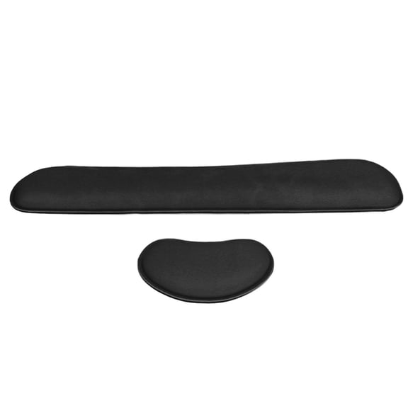 LAZIOEGR Ergonomic Waterproof Mouse & Keyboard Wrist Rest Set – Soft Foam, Non‑Slip, Anti‑Spill Support for Long Hours of Computer Use