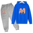 thumbnail image 3 of Abrigo para niños, ropa encantadora, mercancía A4, sudadera con capucha de marca, ropa deportiva, ropa para niñas y niños, pantalón superior, conjunto de moda informal de 2 a 13 años, 3 of 5