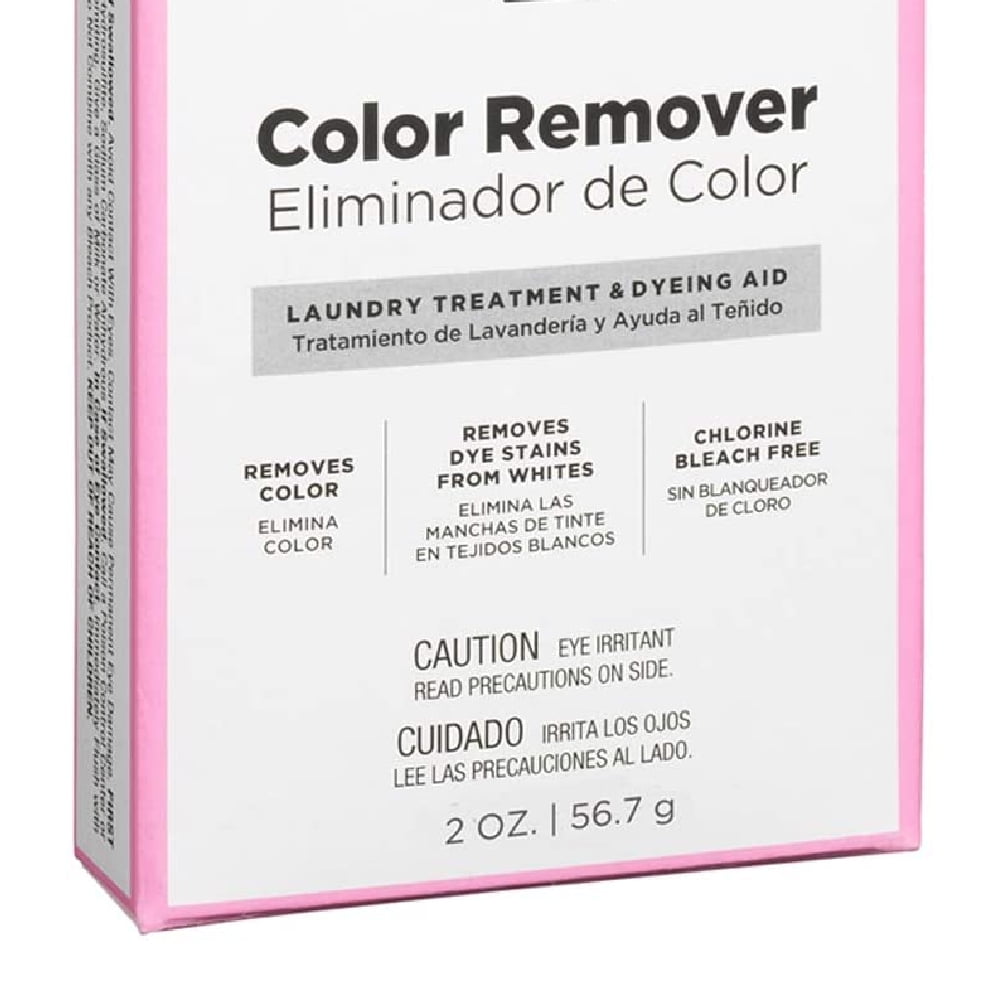 Rit Color Remover Powder Fabric Dye Laundry Treatment Dyeing Aid 2 Oz, Pack  Of 3