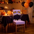 thumbnail image 4 of ChicYu Halloween Chair Cover for Dining, Stretch Fabric Slipcover for Home, Elastic Seat Protector for Holiday Decor, Washable Party Chair Cover, 4 of 6