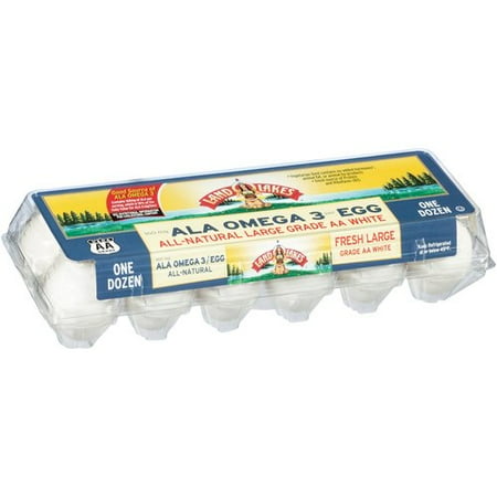Land O Lakes ALA Omega 3 All-Natural Large Grade AA Eggs, 12 ct
