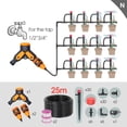 thumbnail image 1 of Solar Automatic Garden Watering System 1/4'' Irrigation Programmable Hose Sprinkler Timer Digital Controller Ball Valve Outdoor, 1 of 7