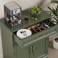 thumbnail image 2 of PLAMLE Kitchen Storage Cabinet with Drawer, Buffet Cabinet with Storable Door, Modern Floor Sideboard for Living Room,Cabinet for Kitchen Dining Furniture Sideboards Buffets, 2 of 6