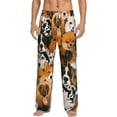 thumbnail image 2 of Kdxio Dogs Different Breeds Print Men's Sleep Pajama Pant Lounge Pants with Pockets, 2 of 8