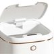thumbnail image 2 of 20L Automatic Trash Can, Touchless Sensor, Easy to Clean, Polypropylene, Waterproof, for Kitchen, Bathroom, White, Gold, Battery-Free, 2 of 4