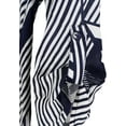 thumbnail image 3 of Peach Couture Robe Droite Multi-Motif Col en V Manches 3/4 pour Femmes, 3 of 4