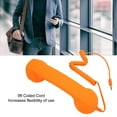 thumbnail image 4 of Retro Cell Phone Handset, 3.5mm Sound Plug Wired Telephone Handset Receiver, Adjustable Volume Radiation Proof for Phones Computers, Fun Unique Handset, 4 of 7