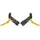 thumbnail image 1 of MEIJUN 1Pair Bike Brake Levers Aluminum Alloy Bicycle Brake Handle for Brompton 3sixty Mountain BikeGold, 1 of 4