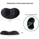 thumbnail image 5 of Reposamuñecas para ratón BRILA, ergonómico, espuma viscoelástica, color negro, 5 of 6