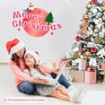 thumbnail image 5 of Gymax 8 FT Artificial Snow Flocked Christmas Tree Hinged Xmas Tree w/ Metal Stand, 5 of 10
