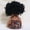 A, variant on G Soft Silicone Black Baby Doll For Kids Curly Hair Sport Boys Toy With Hooded Cloth Outfit