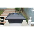 thumbnail image 4 of Solar Post Cap 5x5 Black Low Profile 4 SMD White LED Light (2 Pack) PL252B, 4 of 4