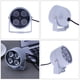 thumbnail image 3 of Proyector De Visión Nocturna DC 12V 2A Infrarrojo IR Iluminador CCTV Seguridad Night Vision Reflector, 3 of 8