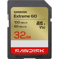 thumbnail image 1 of 32GB SANDISK Extreme® GO SD UHS-I Card, 1 of 7