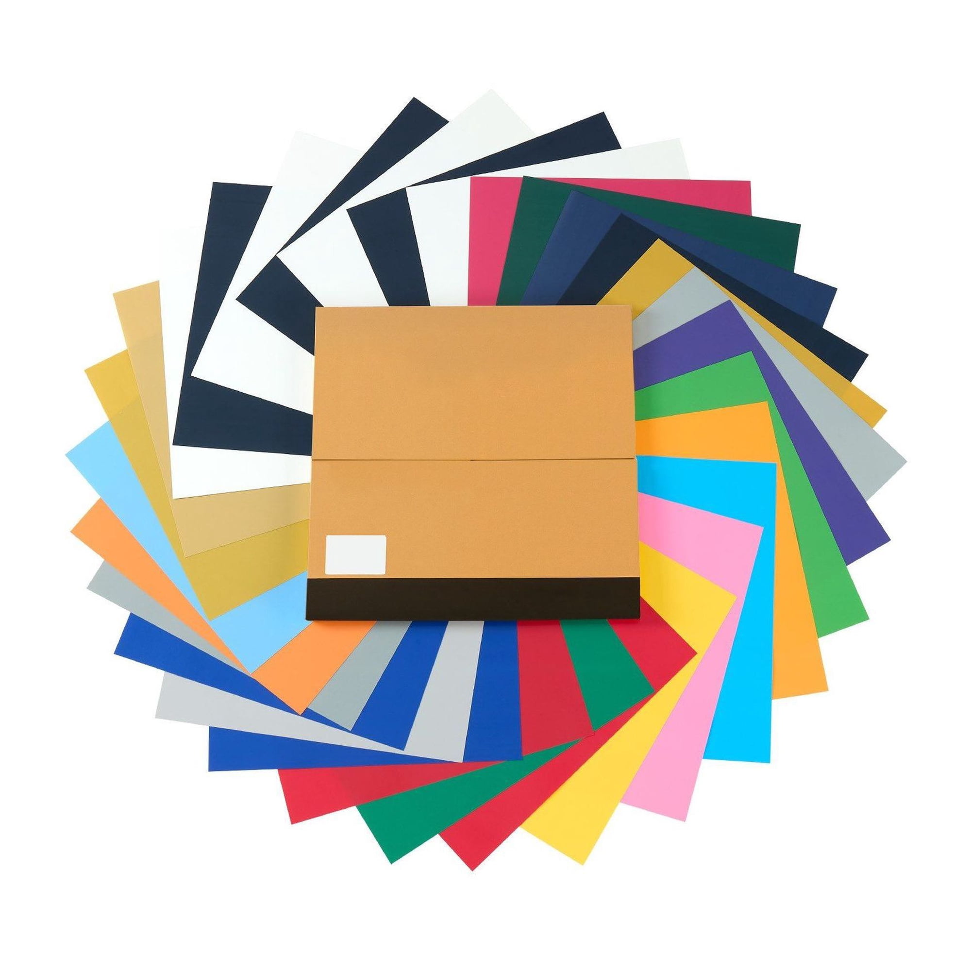Heat Transfer Vinyl 30 Pack, 12x12in Assorted Colors HTV, Easy Weed Vinyl for Shirts, DIY Crafts, Iron-on Vinyl Compatible with Cricut & Silhouette