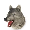thumbnail image 2 of Marioneta de mano Gemini&Genius Animal de goma blanda para niños Wolf, 2 of 6