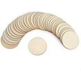 thumbnail image 3 of 30 Pack 8 Inch Unfinished Round Wood Circles - Natural Wood Discs for DIY Crafts, Painting, Wood Burning, and Home Decor - Perfect for Coasters, Wall Art, and Rustic Projects, 3 of 7