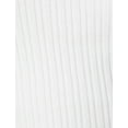 thumbnail image 6 of Polo Neck Crop T-Shirt Short Sleeve Ribbed Cotton, 6 of 6