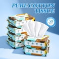 thumbnail image 1 of Fiudx Toalla de Algodón, Paño Limpiador Facial Suave, Disco Desmaquillante Suave, Cuidado Facial Diario, Uso Doméstico En Viajes, Apto para Pieles Sensibles, Paquete Económico de 50 Unidades, 1 of 7
