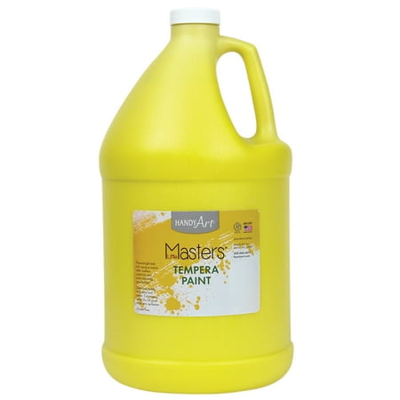 UPC: 0075176151375 | Little Masters? Tempera Paint Yellow Gallon