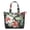 Multicolor, variant on Pioneer Flower Floral Print Pattern Travel Tote Bags for Women Carry On,Large Weekender Bags for Women Travel,Multi Functional Duffle Bag for Work,Shopping,Sports
