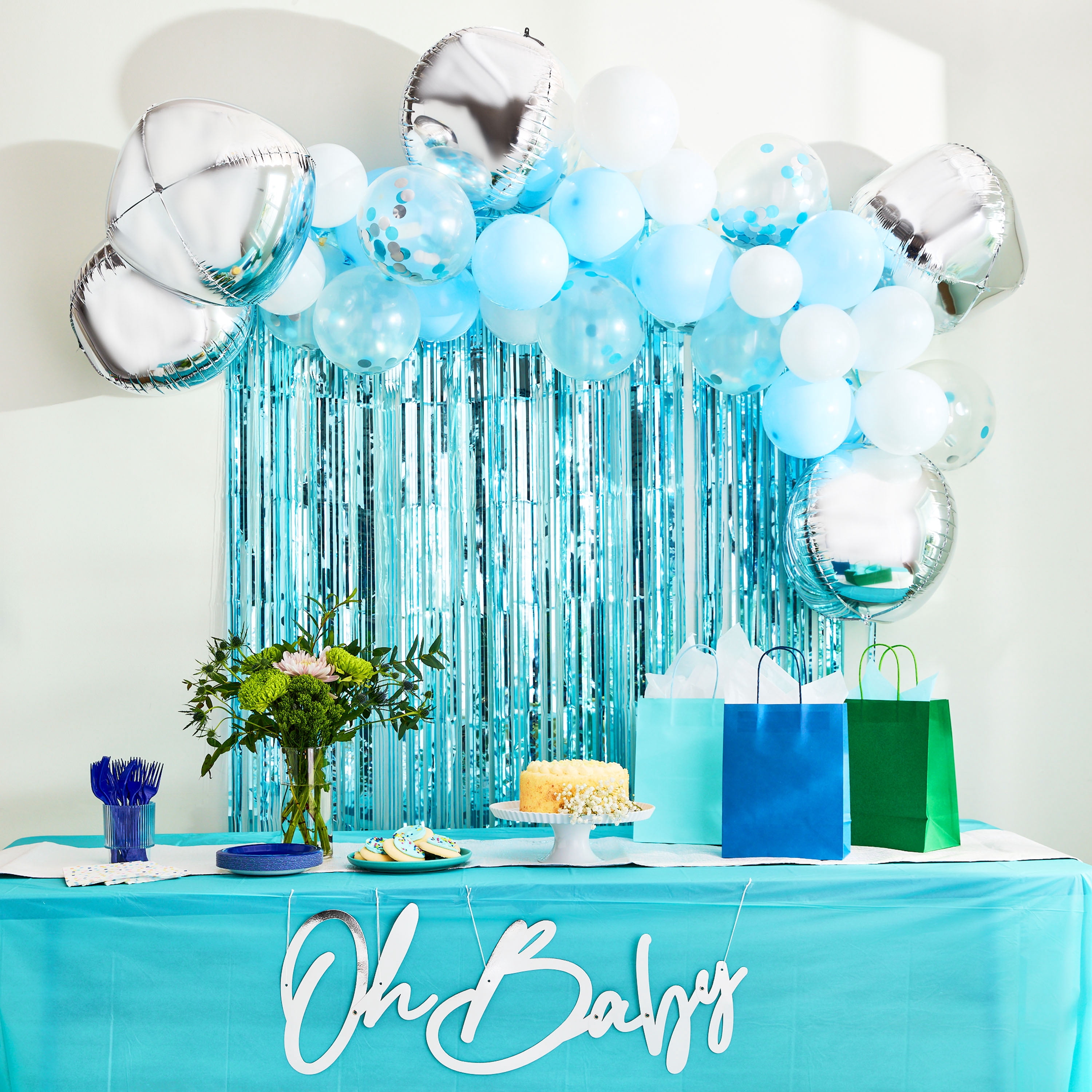 Blue Oh Baby Balloon Arch Kit, 35 Pieces, by Way To Celebrate