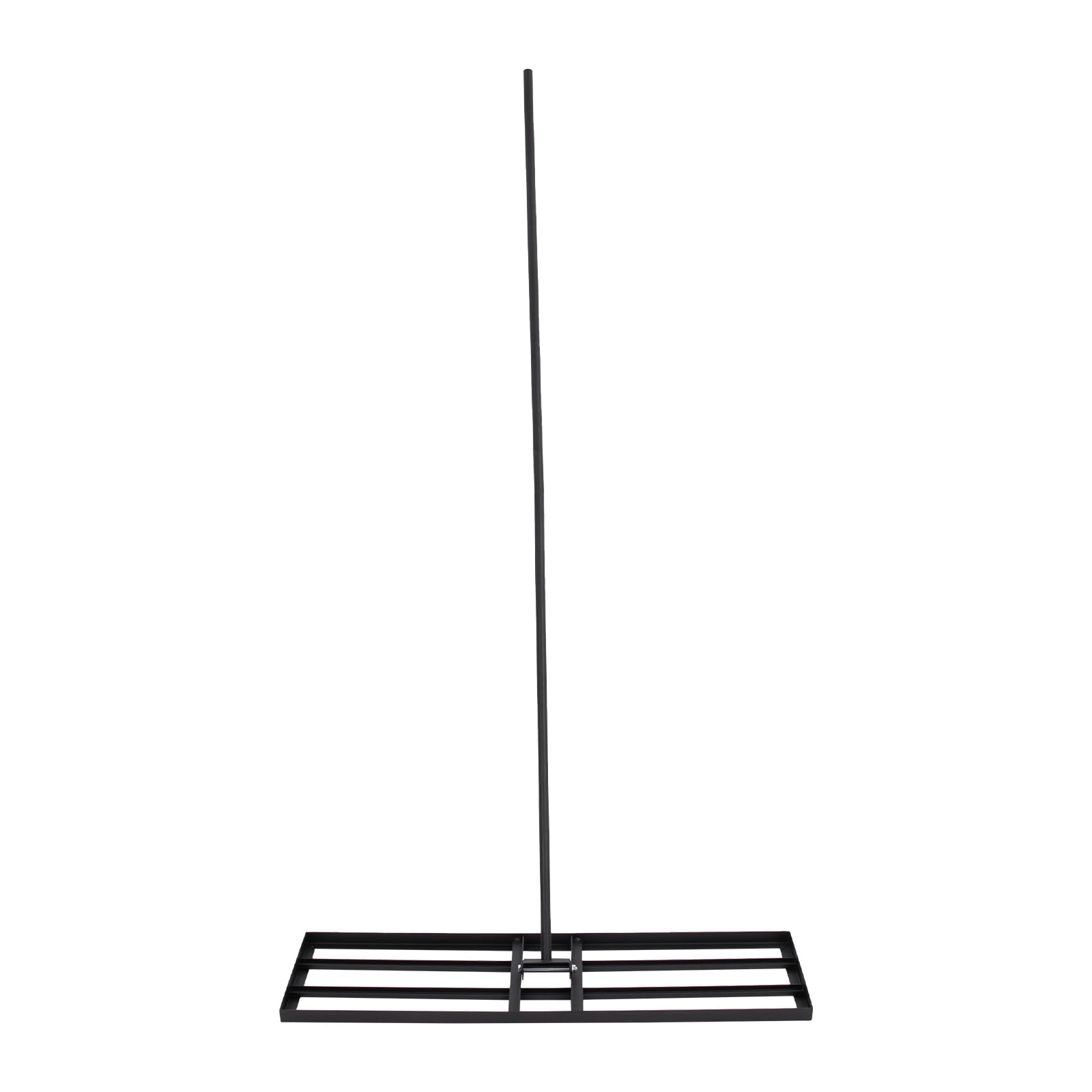 ToppiJoy 180° Rotation Angle Lawn Leveling Rake, Lawn Leveler Tool, Lawn Leveling Rake for Yard Black