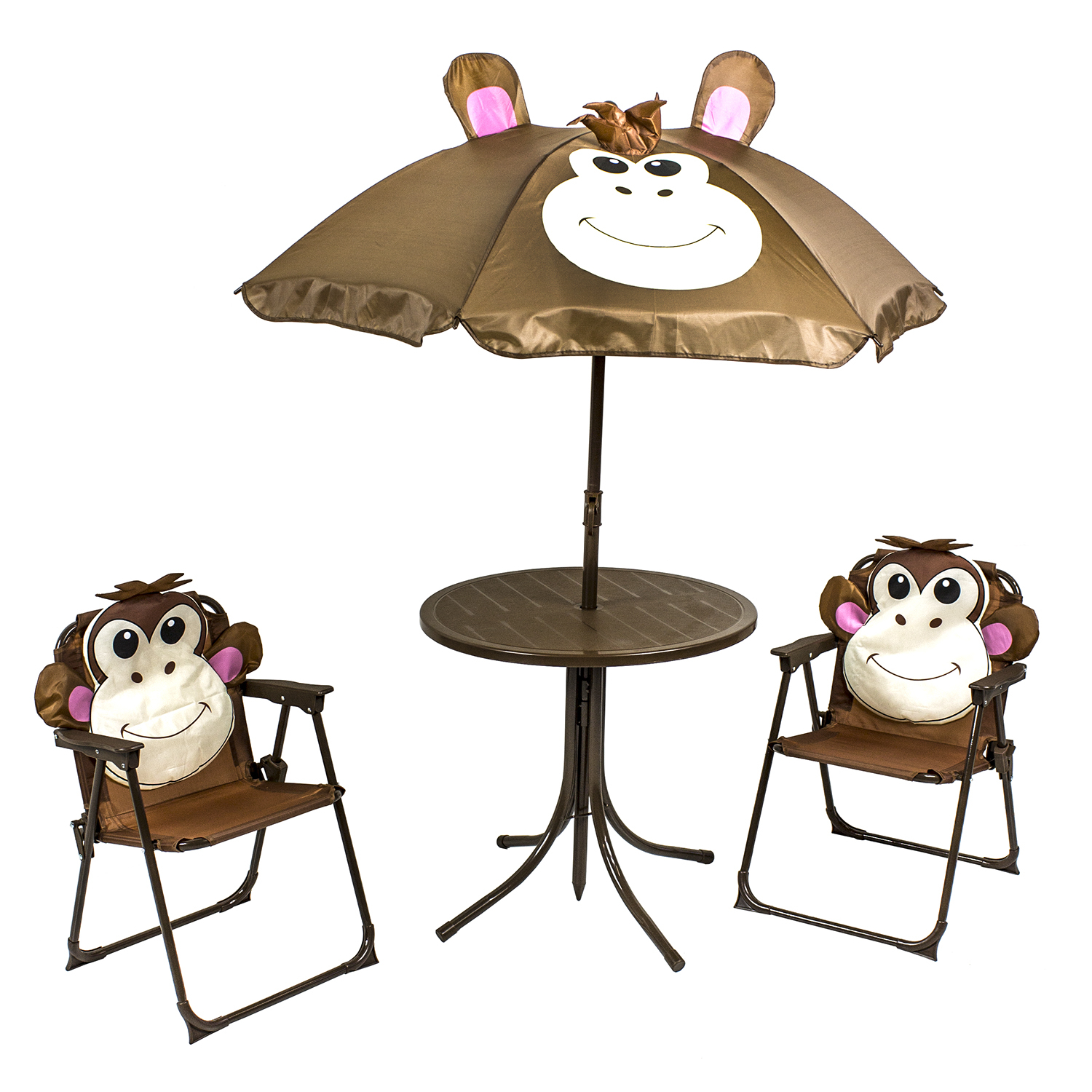 River Cottage Gardens PB102 Kid's Monkey Patio Set 4 Piece Set