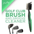 thumbnail image 4 of ProPlay Golf Club Cleaning Brush and Groove Cleaner, Retractable Carabiner, Green, Lightweight Golf Accessory 1-Count, 4 of 7
