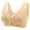 Beige, variant on Women Front Button Push Up Bra Seamless Underwear Comfortable Support Vest for Daily Wear and Fashion