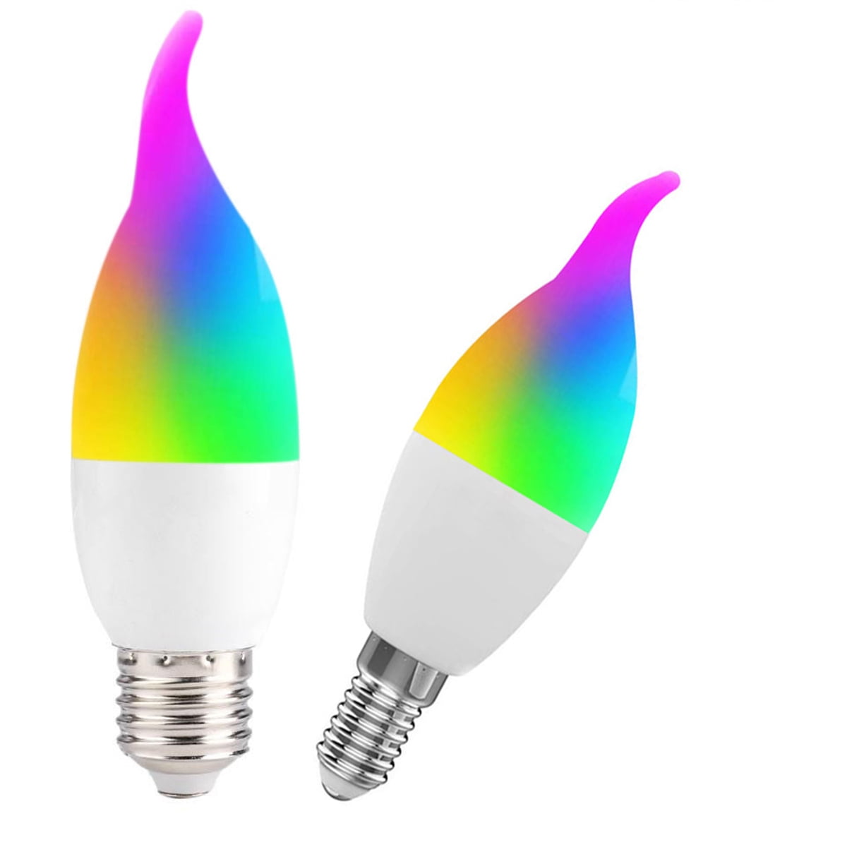 Smart Bulb Work with Alexa Google Home 2 PACK Smart Light Bulbs E27