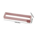 thumbnail image 3 of Btomtd No Punch Wall Mounted Slipper Rack Bathroom Toilet Shoe Storage Shelf for Drying, Pink, 3 of 6