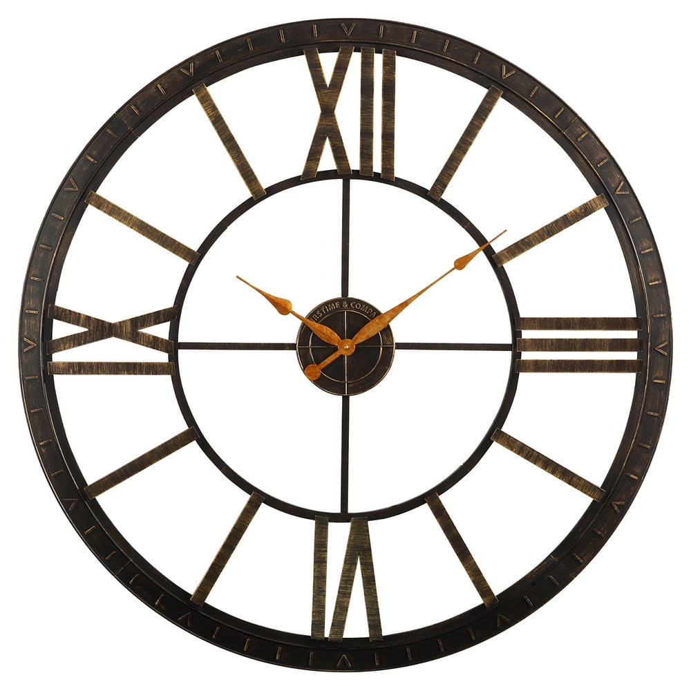 FirsTime & Co.® Big Time Wall Clock, Oil Rubbed Bronze, 40 in Walmart