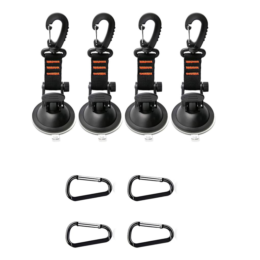 4PCS Suction Anchor Kit Heavy Load Plastic Suction Hook Kit with 4