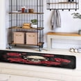 thumbnail image 6 of FREEAM Skull Rose Runner Rug - 24"x72" Ultra Soft Non-Slip Floor Mat Washable Area Rugs for Kitchen Bathroom Entry Home Decor, 6 of 7