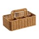 thumbnail image 5 of Cesta almacenamiento imitación ratán, caja almacenamiento multiusos 4 compartimentos, cesta picnic decorativa para encimera, 5 of 8