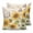 Yellow, variant on Beige Boho 18x18 Pillow Covers Set of 2, Vintage Ethnic Floral Abstract Geometric Throw Pillow Covers Decorative Couch Cushion Case, Microfiber Square Pillowcases for Bedroom Car Living Room