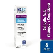 MG217 Psoriasis Maximum Strength 3% Sal-Cid Formula Therapeutic Shampoo & Conditioner, 8 oz