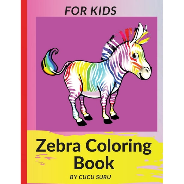 Download Zebra Coloring Book For Kids Paperback Walmart Com Walmart Com