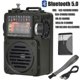 thumbnail image 1 of Portable Full Band Radio Mw/fm /sw/wb Receiver Support Bluetooth/tf Card Playback, 1 of 4