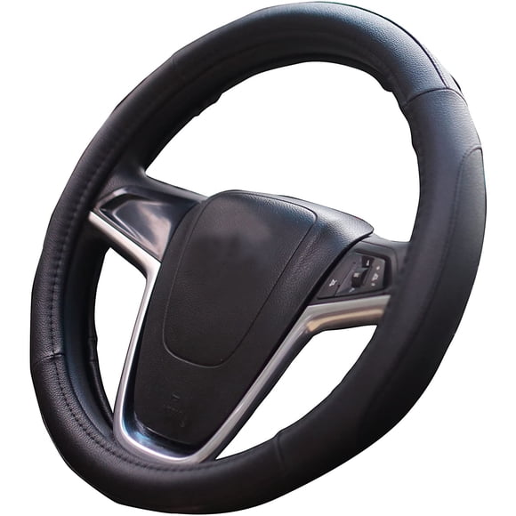 Mayco Bell Car Steering Wheel Cover 15 inch Comfort Durability Safety (Black)