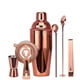 thumbnail image 1 of Juego de cóctel de barra, kit de coctelera para hacer bebidas, mezclador de acero inoxidable Eccomum Rosa/750ml, 1 of 7