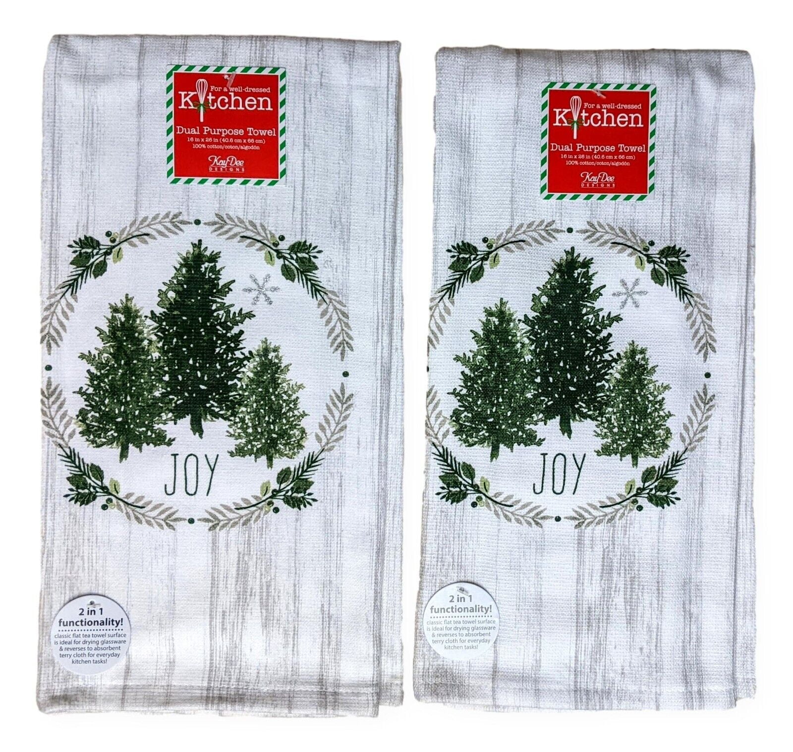  Urban Villa Kitchen Towels Dual Purpose Terry Kitchen