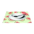 thumbnail image 3 of Ryvnso Placemats Set of 4 Summer Watermelons Dining Mats Heat-Resistant Non-Slip Washable Table Mat, 3 of 8