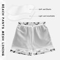 thumbnail image 5 of ALAZA Boys Swim Trunks Soccer Balls Football Pattern Beach Board Shorts Drawstring Swimsuit 4T, 5 of 6