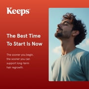 Keeps Minoxidil Solution 5% for Men - Topical Hair Regrowth - 3 Month Supply (3 x 2 fl oz Bottles)
